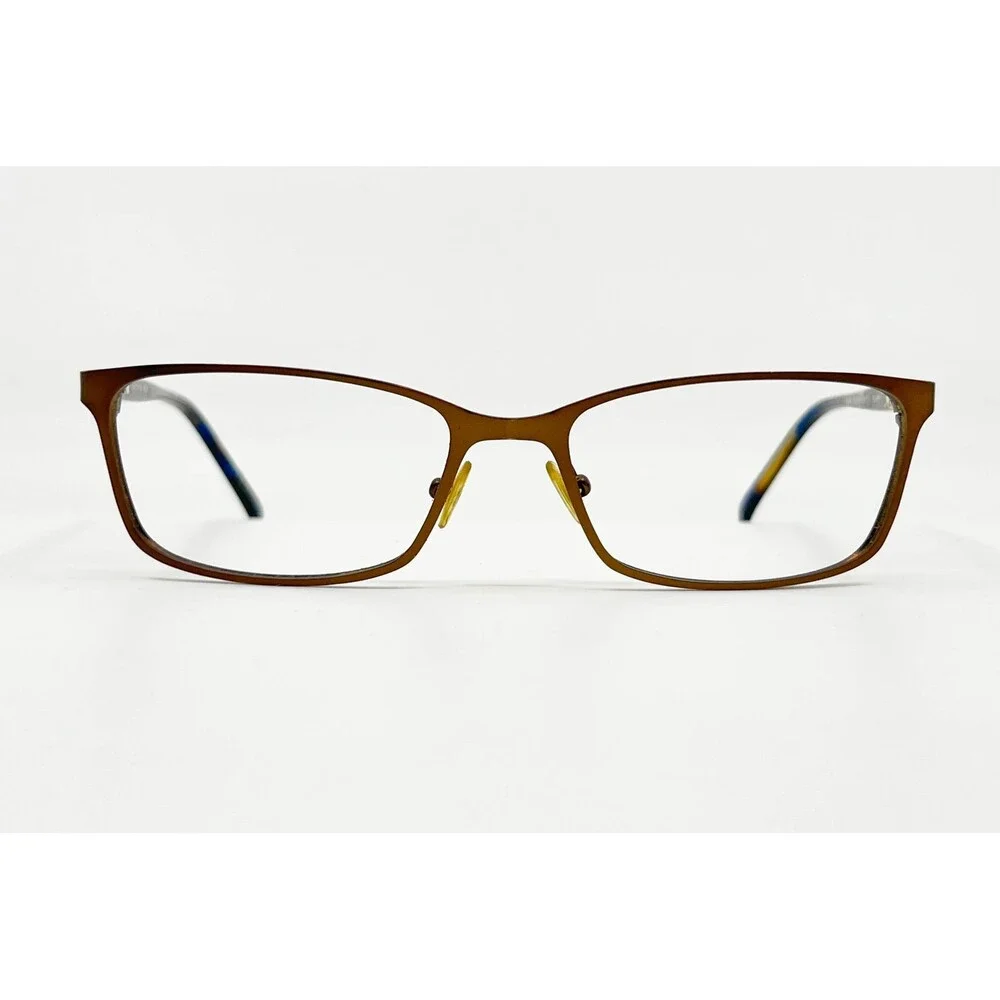 Blue Elephant Eyeglasses Women Brown Tortoise Rectangle 54-17-135